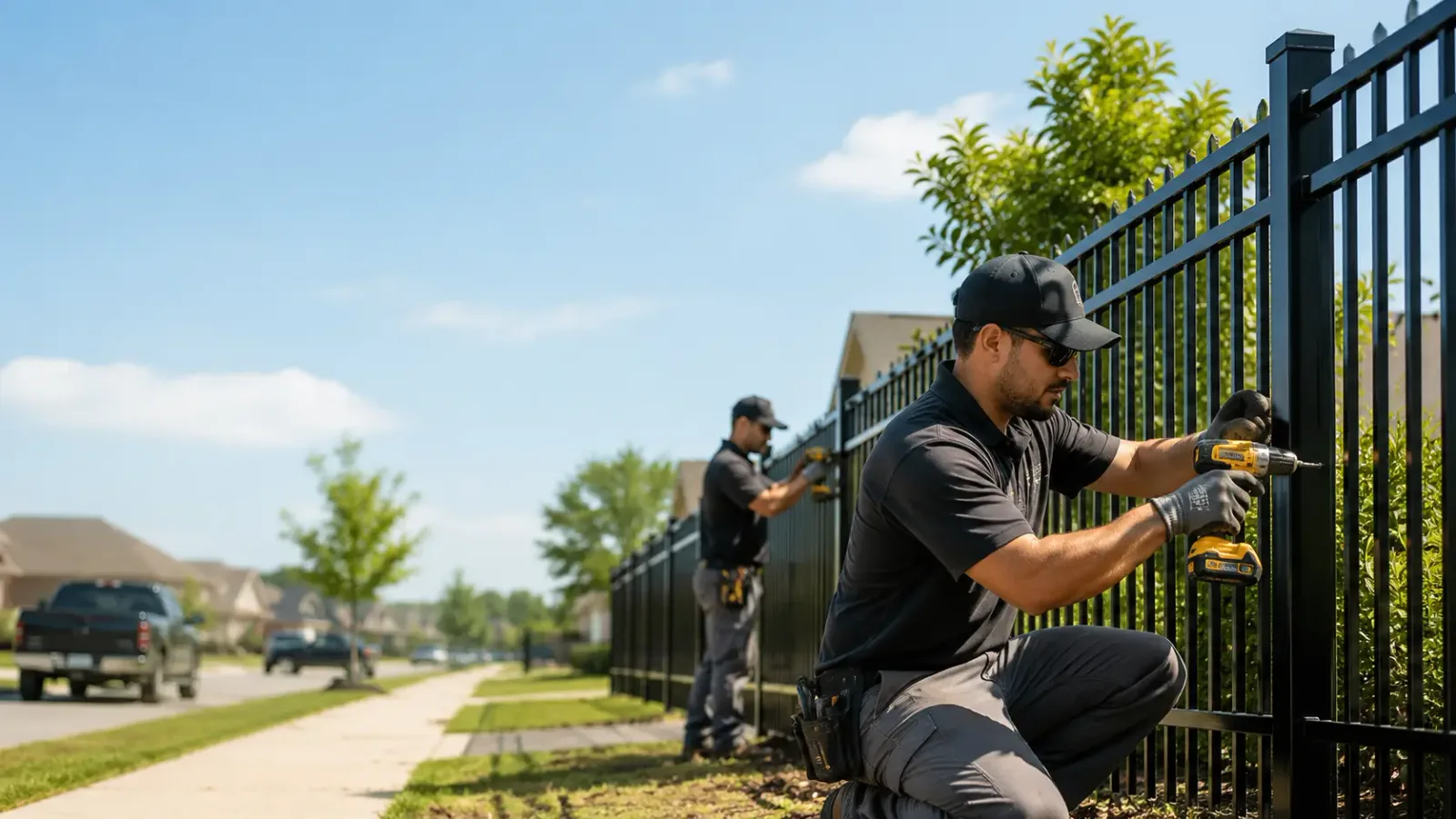 Metal Fence Installation in Sycamore, IL